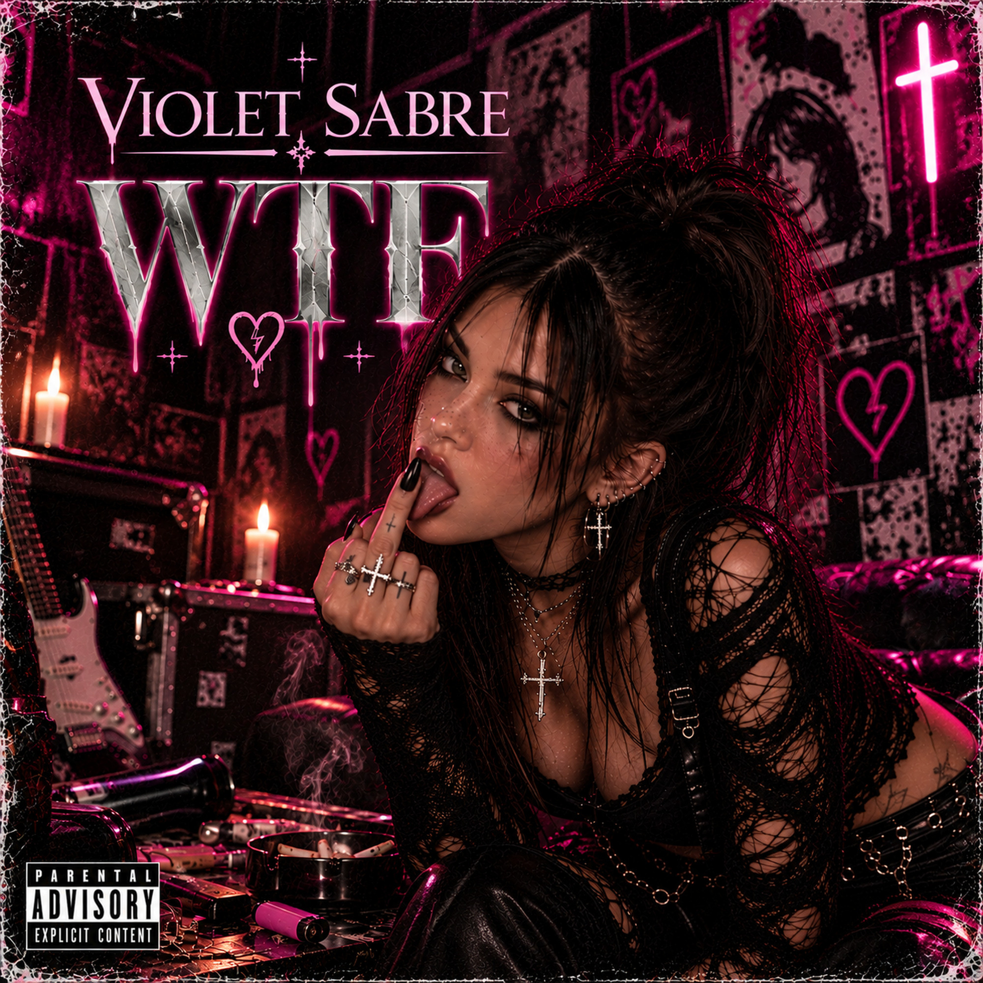 WTF by Violet Sabre official artwork